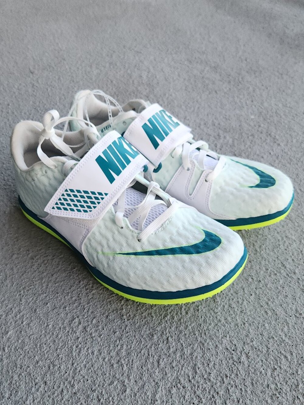 Size 6 Nike Zoom High Jump Elite Track Spikes Bright Spruce FZ9636-100 Men’s